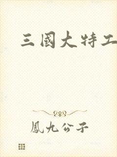 三国大特工