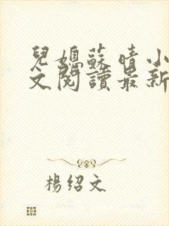 儿媳苏晴小说全文阅读最新章节更新封面