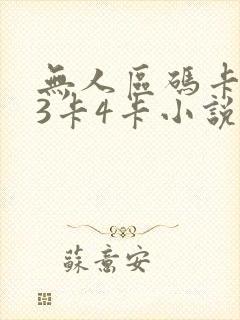 无人区码卡二卡3卡4卡小说封面