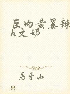 巨肉黄暴辣文高h文奶