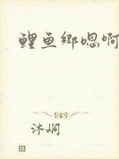 鲤鱼乡嗯啊