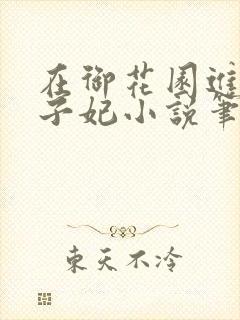 在御花园进入太子妃小说笔趣阁