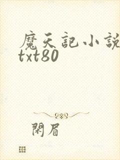 魔天记小说下载txt80