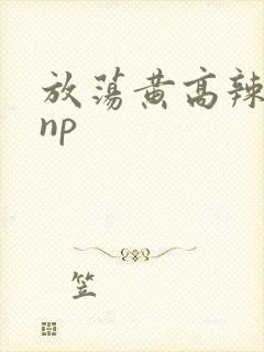 放荡黄高辣h文np