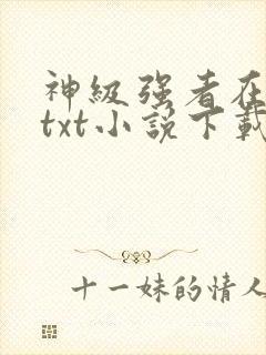 神级强者在都市txt小说下载