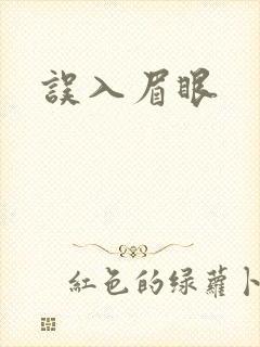 误入眉眼