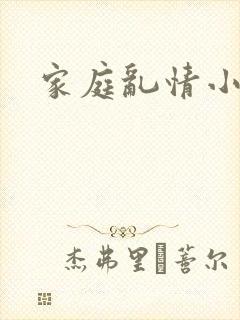 家庭乱情小说