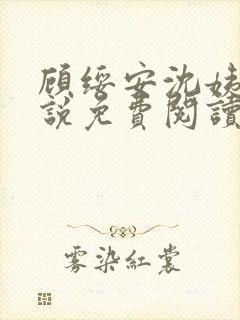 顾绥安沈姨娘小说免费阅读无弹窗笔趣阁