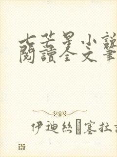 七芒星小说免费阅读全文笔趣阁