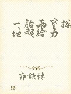 一胎两宝总裁爹地超给力