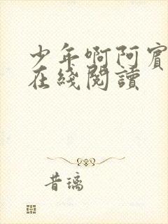 少年啊阿宾全文在线阅读