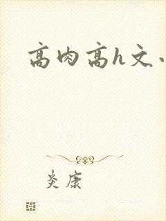 高肉高h文小说