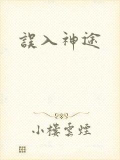 误入神途封面
