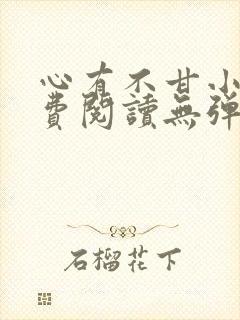 心有不甘小说免费阅读无弹窗