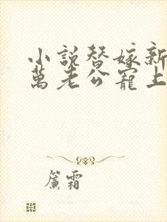 小说替嫁新娘亿万老公宠上天封面