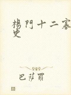 杨门十二寡妇艳史封面