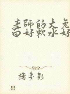 老师的大兔子好白好软水好多