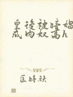 皇后被暗娼调教成肉奴高h
