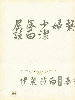 屈辱少妇系列小说白洁