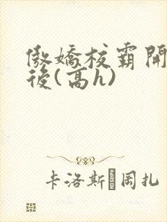 傲娇校霸开荤以后(高h)