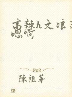 高辣h文浪荡嗯嗯啊