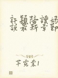 许颖陪读妈妈小说最新章节免费阅读
