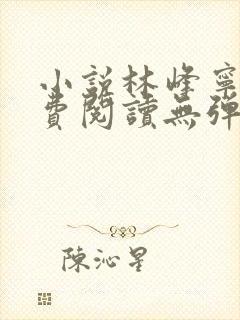 小说林峰宁欣免费阅读无弹窗