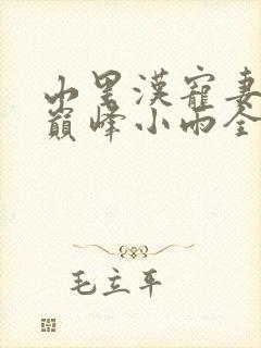 山里汉宠妻无度巅峰小雨全文免费阅读封面