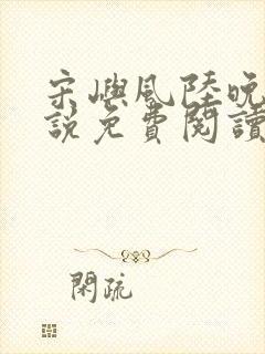 宋屿风陆晚吟小说免费阅读最新章节封面