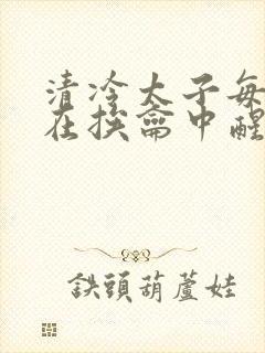 清冷太子每日都在挨龠中醒来小说封面