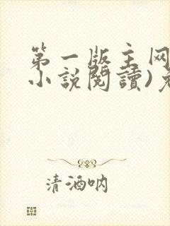 第一版主网(在小说阅读)免费阅读封面