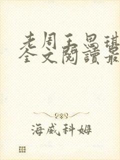 老周王思琪小说全文阅读最新章节更