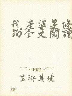 我老婆是条贱母狗全文阅读小说免费