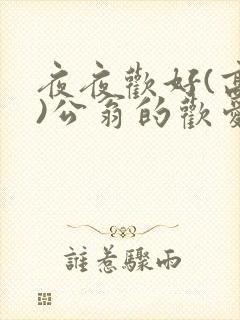 夜夜欢好(高h)公翁的欢爱h