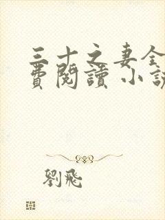 三十之妻全文免费阅读 小说