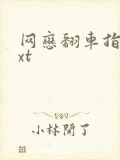 网恋翻车指南txt