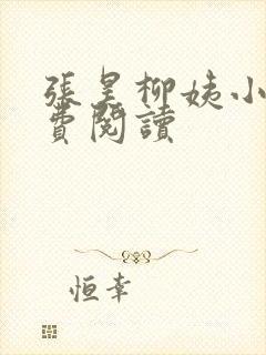 张昊柳姨小说免费阅读
