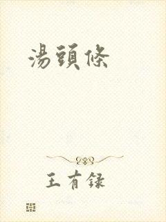 汤头条