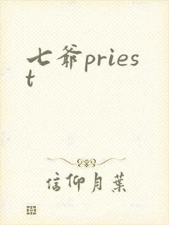 七爷priest封面