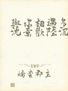 与你相遇多欢喜沈意欢陆沉舟全本阅读