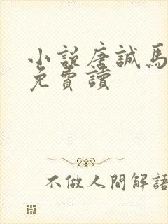 小说唐诚马玉婷免费读封面
