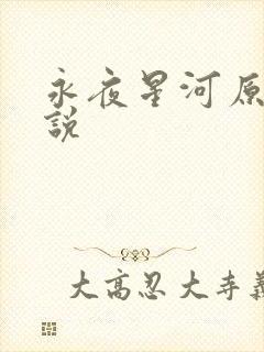 永夜星河原著小说