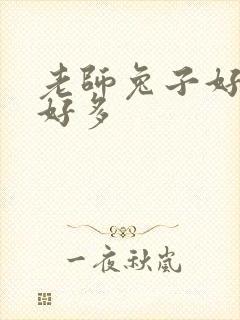 老师兔子好软水好多