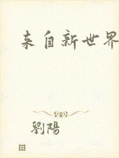 来自新世界小说封面