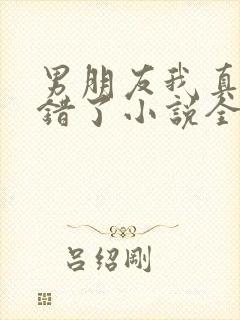 男朋友我真的知错了小说全文阅读