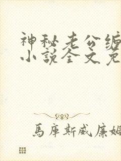 神秘老公缠上我小说全文免费阅读