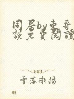 同居by东哥小说免费阅读全文无弹窗封面