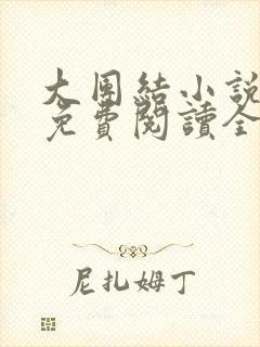 大团结小说全文免费阅读全文无弹幕