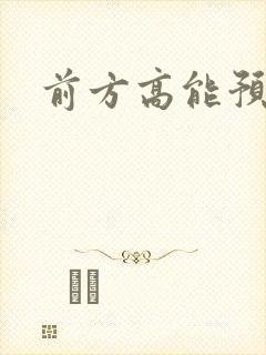 前方高能预警