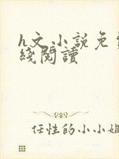 h文小说免费在线阅读封面